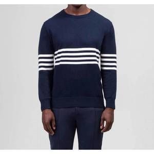 NEW RON DORFF men's sweater in navy